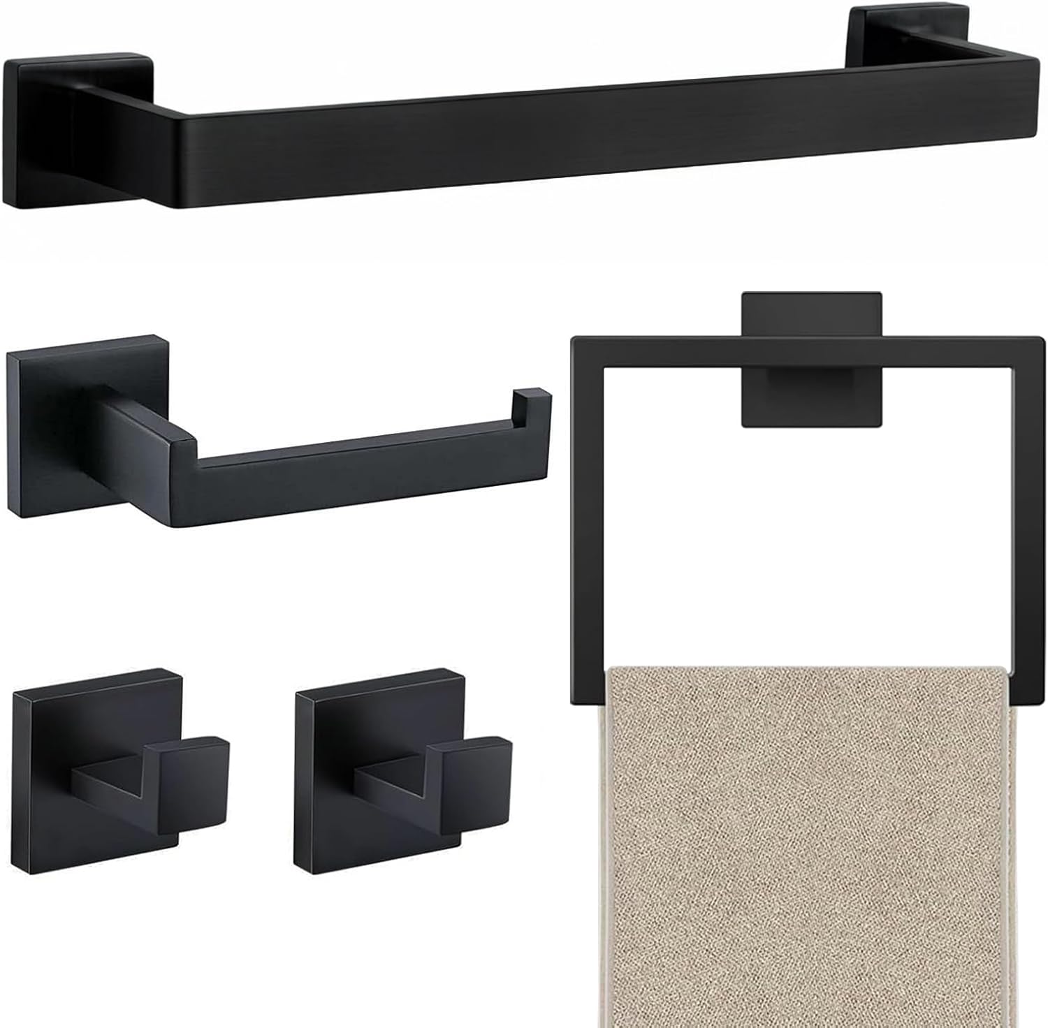 5-Piece Bathroom Hardware Set