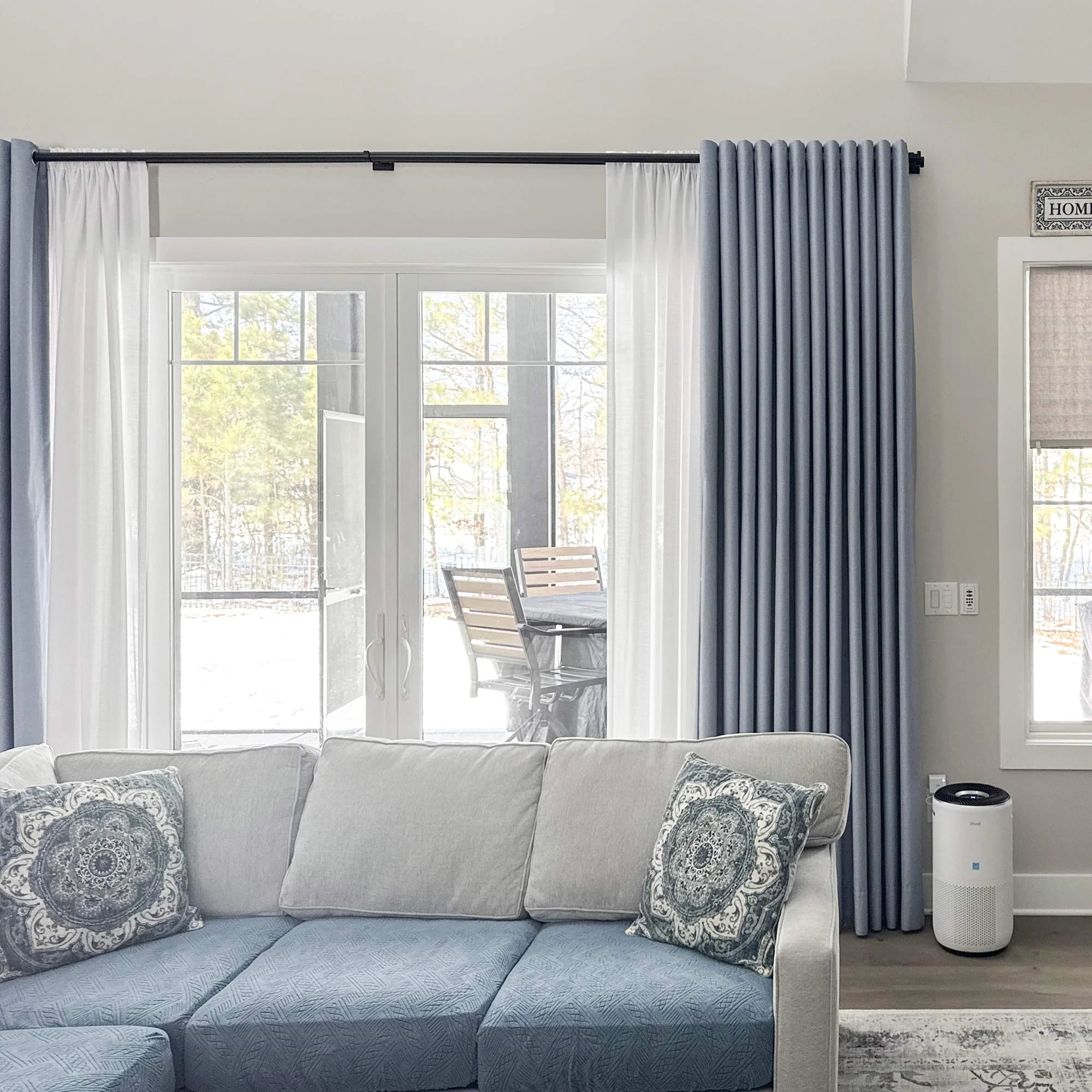 blackout curtains