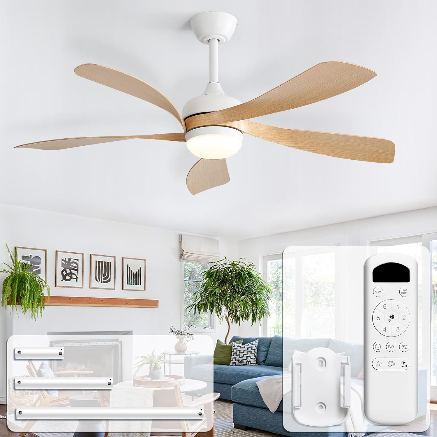 Smart Fan 52 Inch