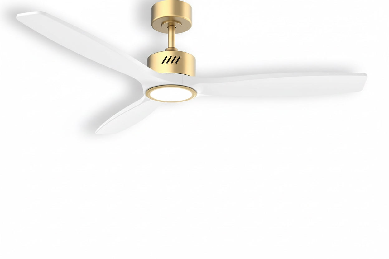 Wood Ceiling Fan Light 52 Inches.